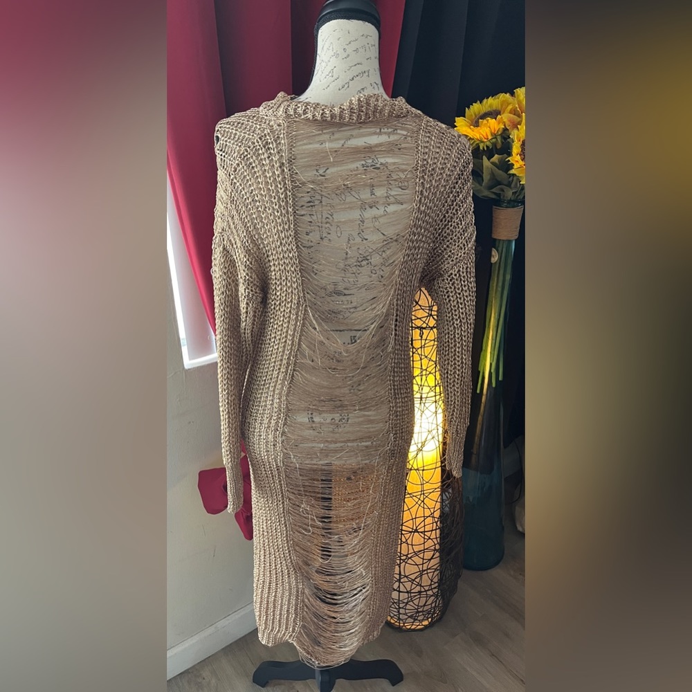 Copper/gold dress - Picture 3 of 3